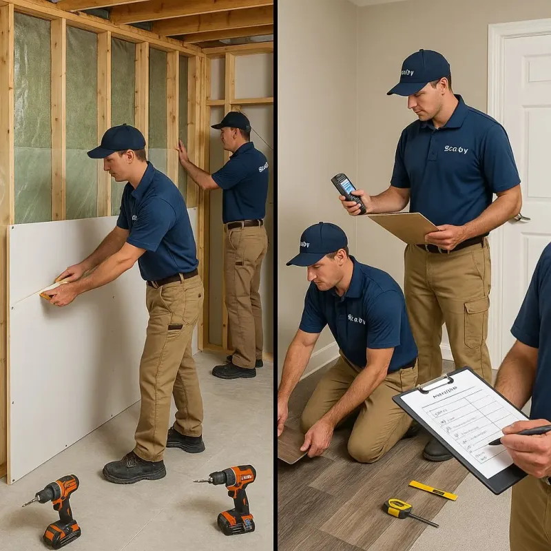Repairs and Reconstruction process in Washington County, VA